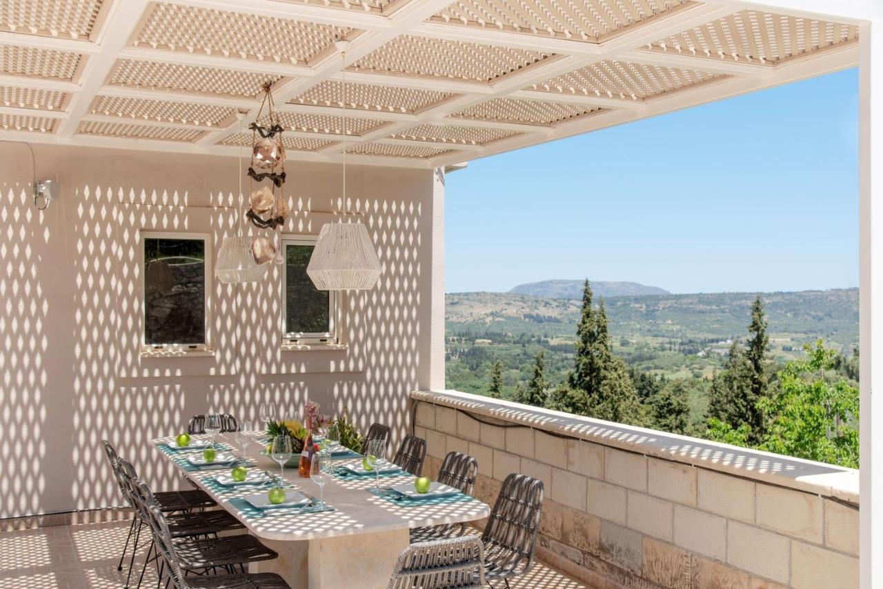 Villa Chrysallis With Heated Pool Georgioupoli Exterior photo